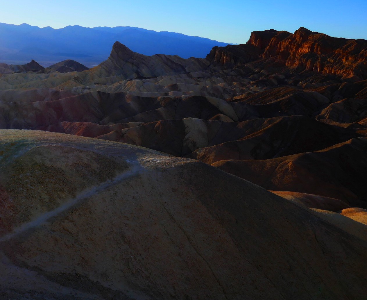 Death Valley , couleur surréel
