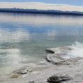 Geyser enbordure du Lac Yellowstone
